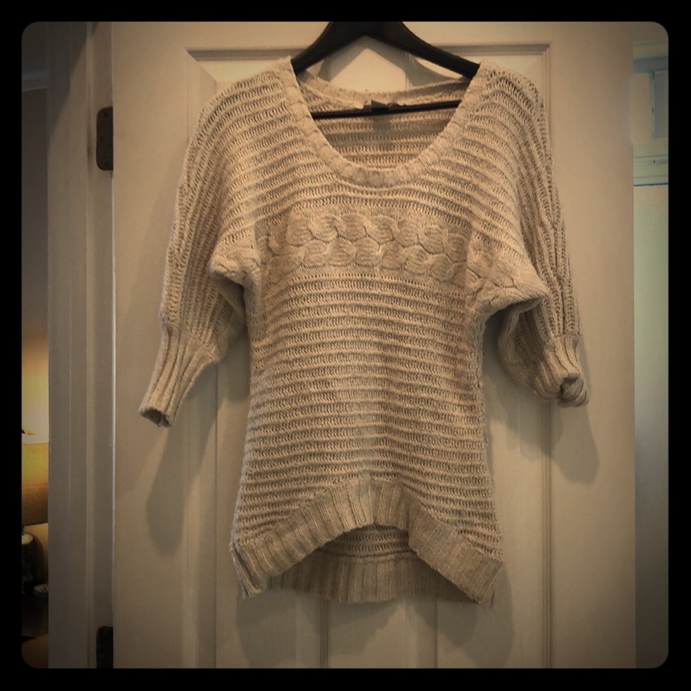 XS batwing sweater